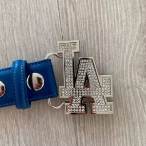 Los Angeles LA Dodgers Rhinestone Belt Gürtel